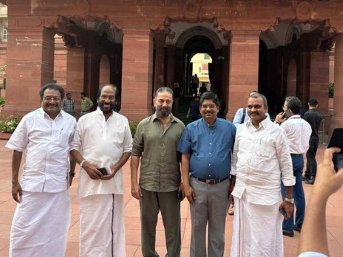 कमल हसन ने सांसद के रूप शपथ ली 
