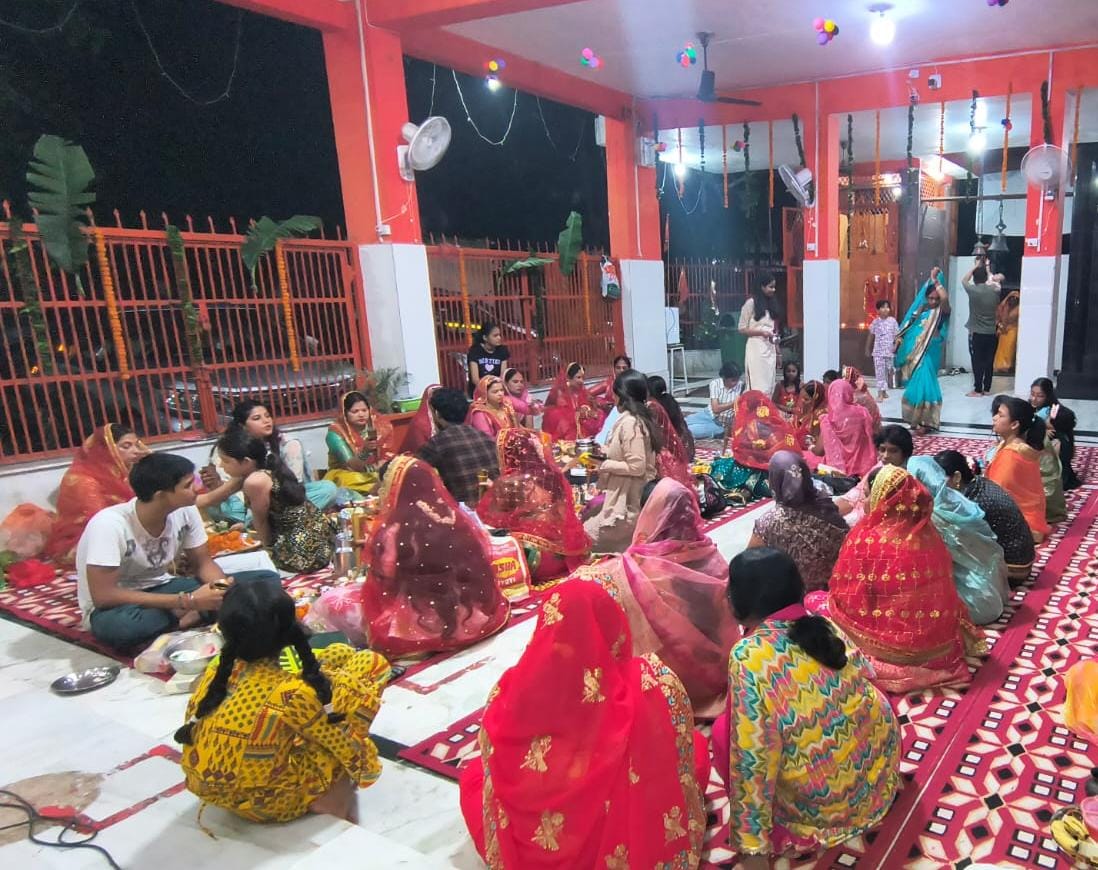 हरितालिका तीज बड़ी धूमधाम से मनाई गई
