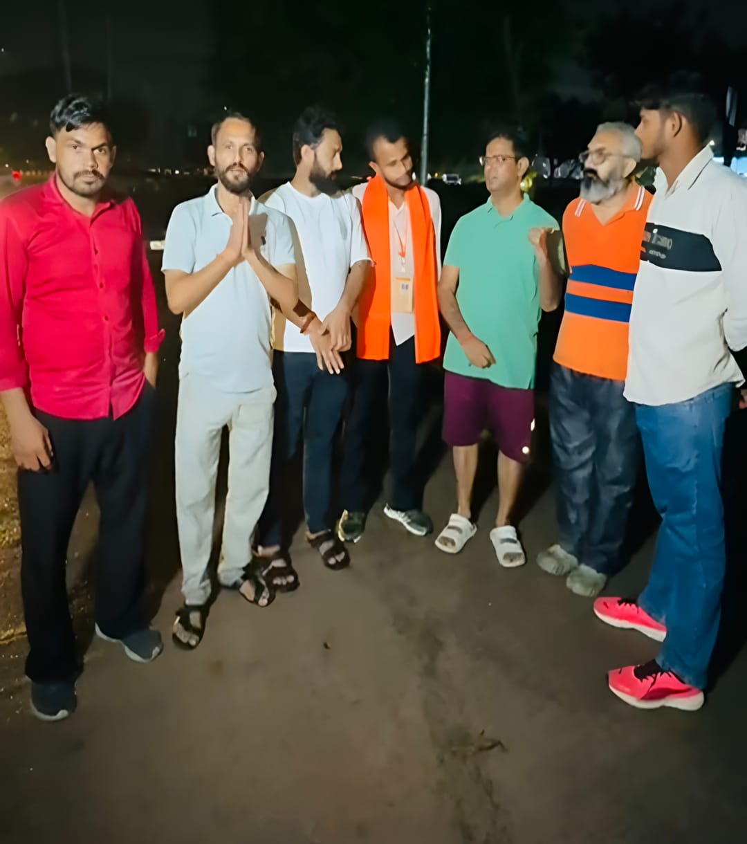 चार दिन की अथक कोशिशों के बाद घायल नंदी का सफल रेस्क्यू