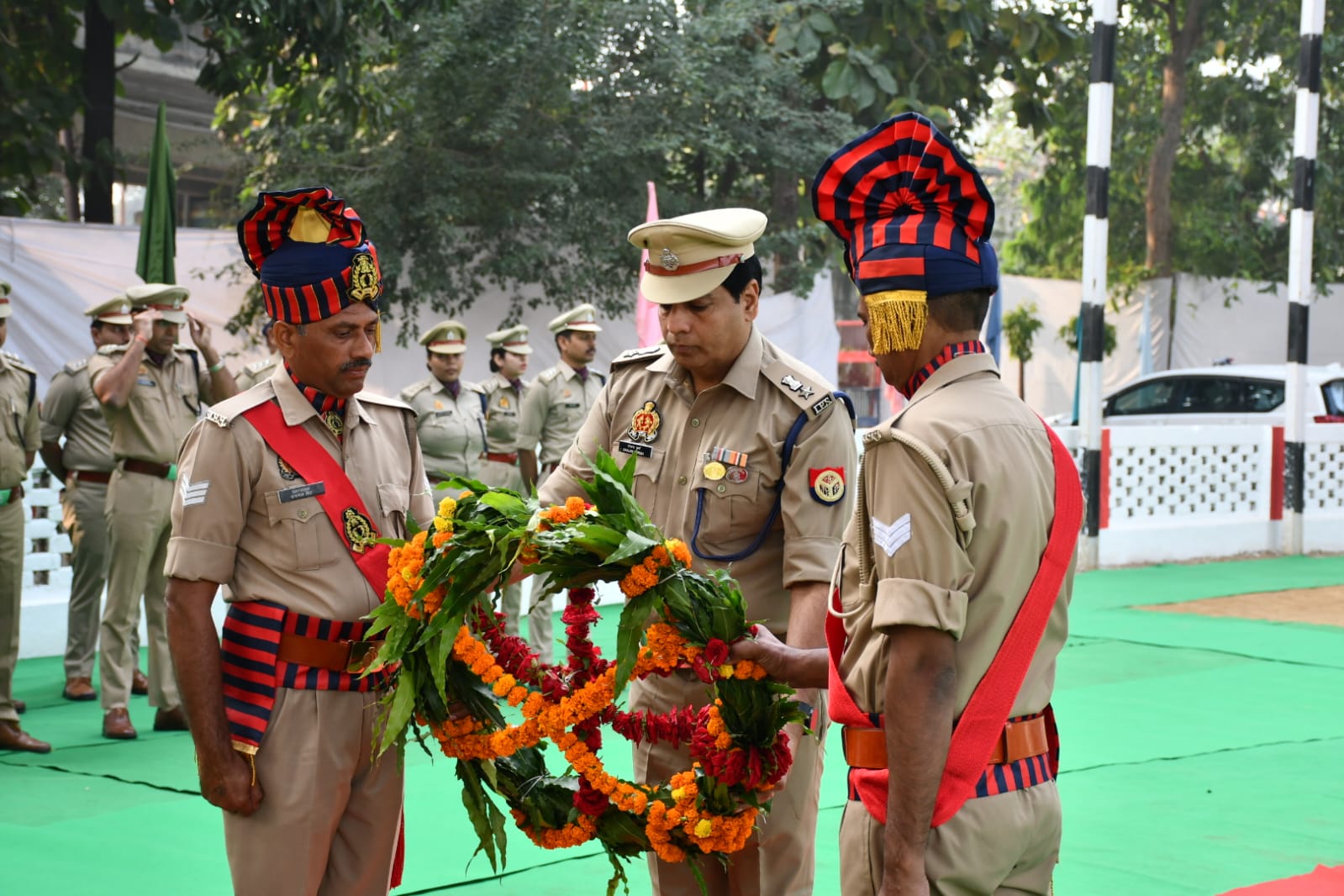 शहीद जवानों को दी गई भावभीनी श्रद्धांजलि!