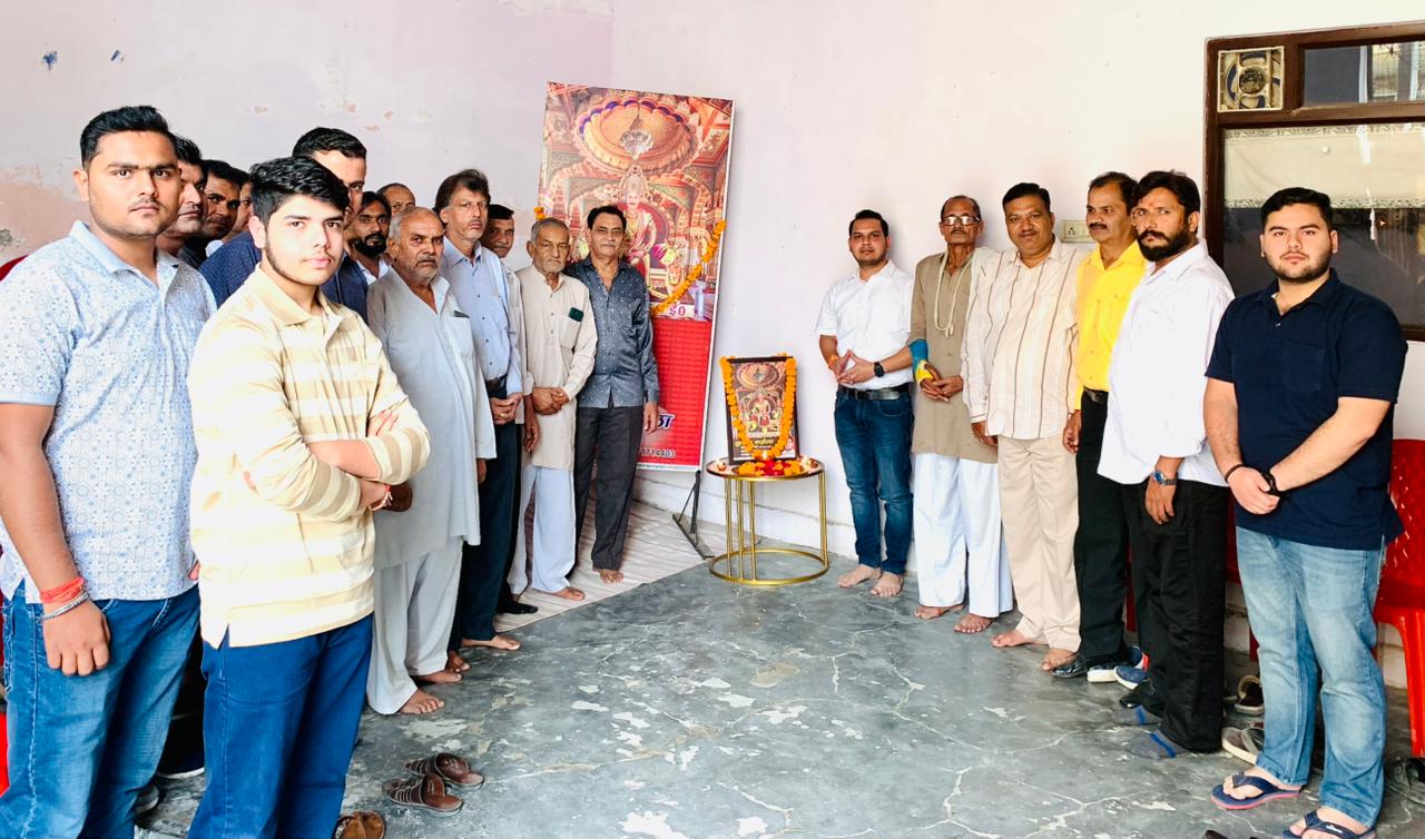 कृष्ण रुहेला के नेतृत्व में महाराज रणवीर सिंह रुहेला जयंती बड़े हर्षोल्लास के साथ मनाई गई