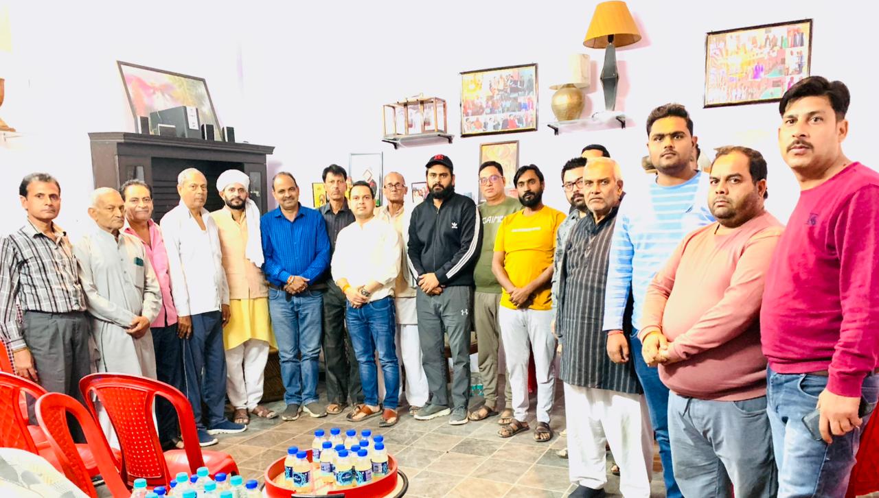 कृष्णा रूहेला के नेतृत्व में समाज की एकता एवं प्रगति पर हुआ मंथन