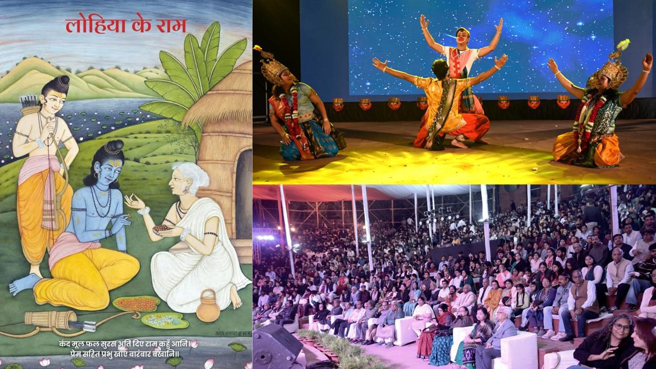 तीन दिन‌ भारतीय भक्ति काव्य‌ परंपरा ‘तुलसी समग्र’ में गोते लगाता रहा!