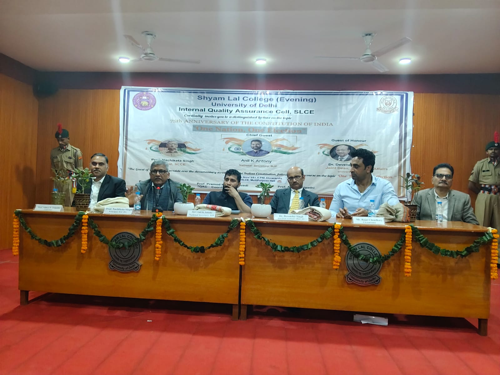 भारतीय लोकतंत्र की मजबूती नागरिक भागीदारी पर निर्भर : अनिल के एंटोनी