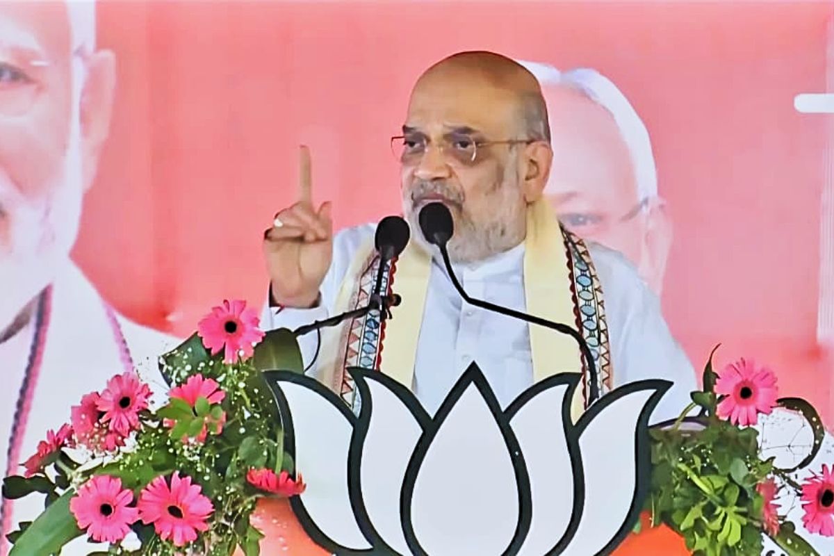 अमित शाह ने तेजस्वी पर बोला हमला, कहा – अपहरण का नया विभाग खोल लेंगे 