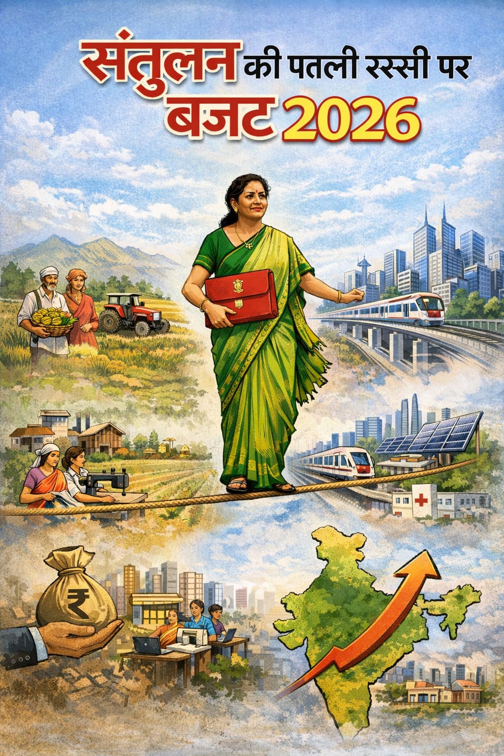 संतुलन की पतली रस्सी पर बजट 2026