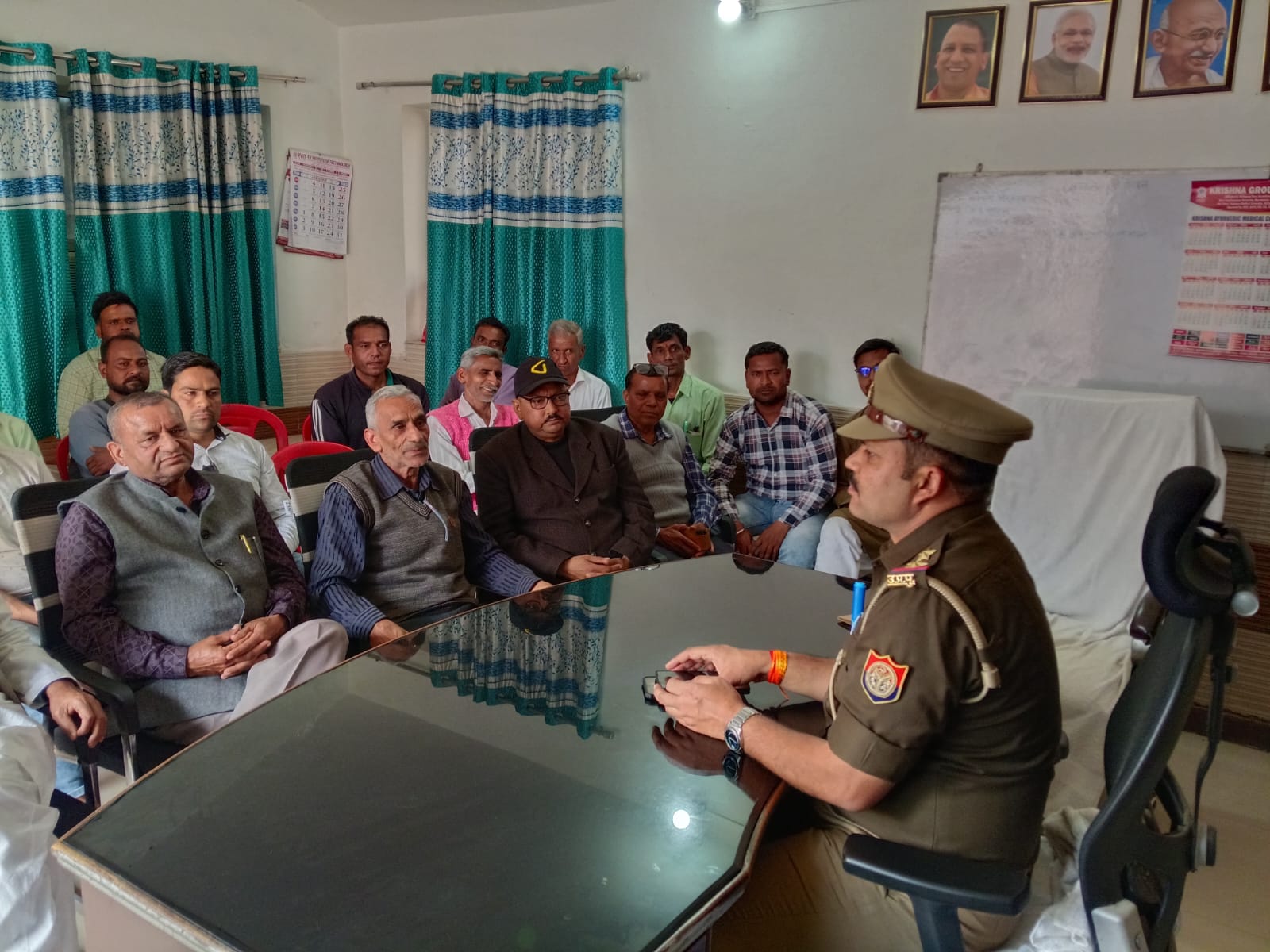 होली को लेकर शांति समिति की मीटिंग 