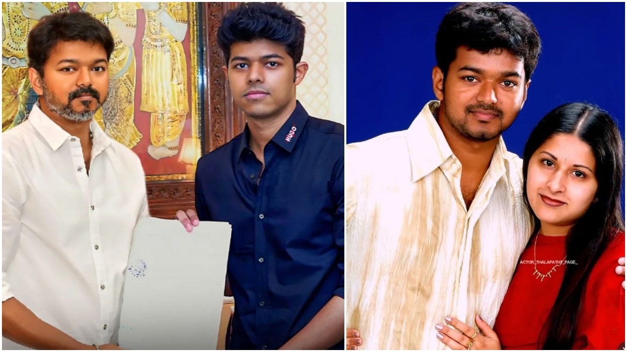 थलपति विजय के बेटे जेसन संजय ने मां को किया खुलकर सपोर्ट