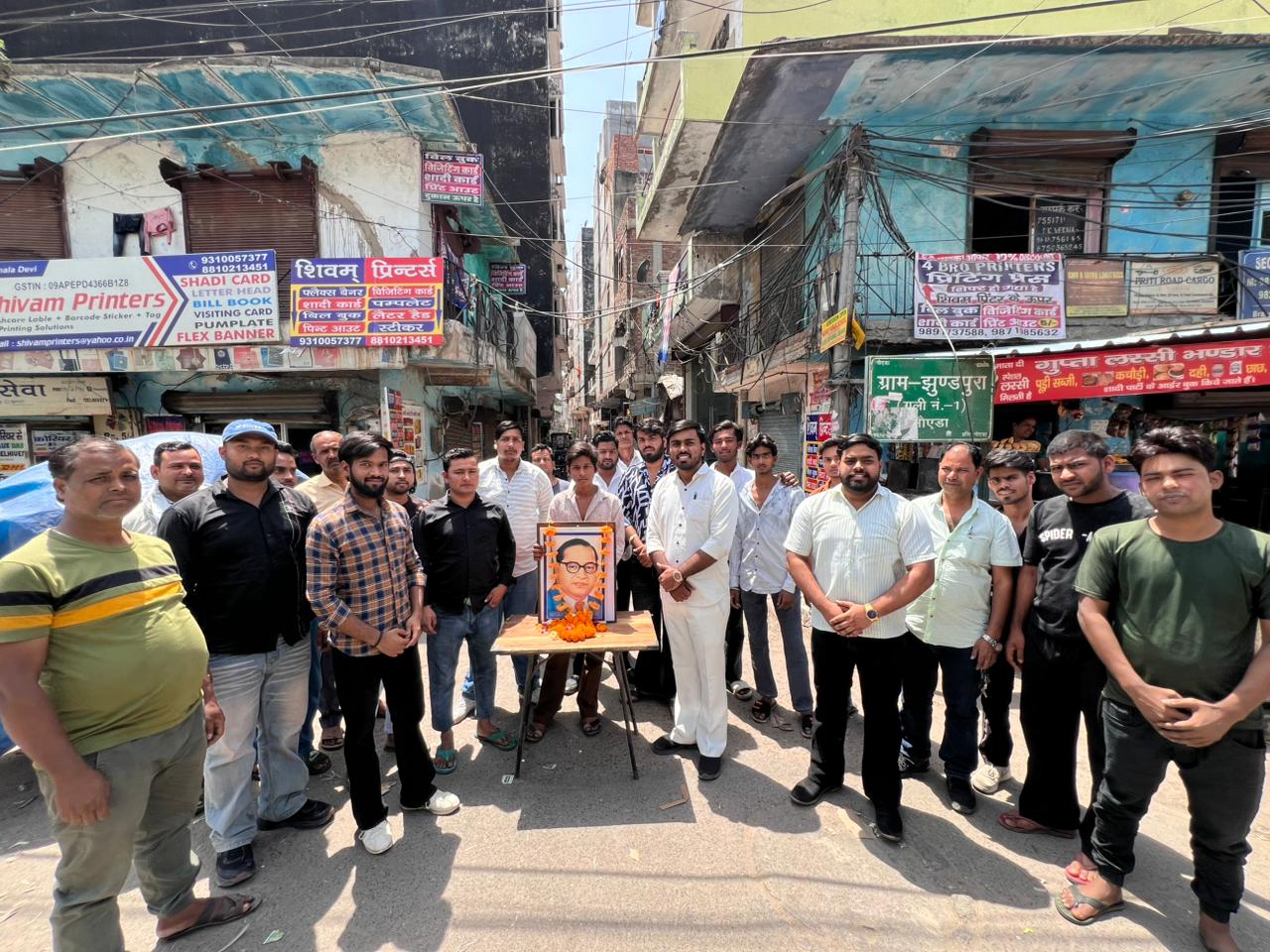 भारतीय सोशलिस्ट मंच ने मनाई डॉ. भीमराव अंबेडकर की जयंती 