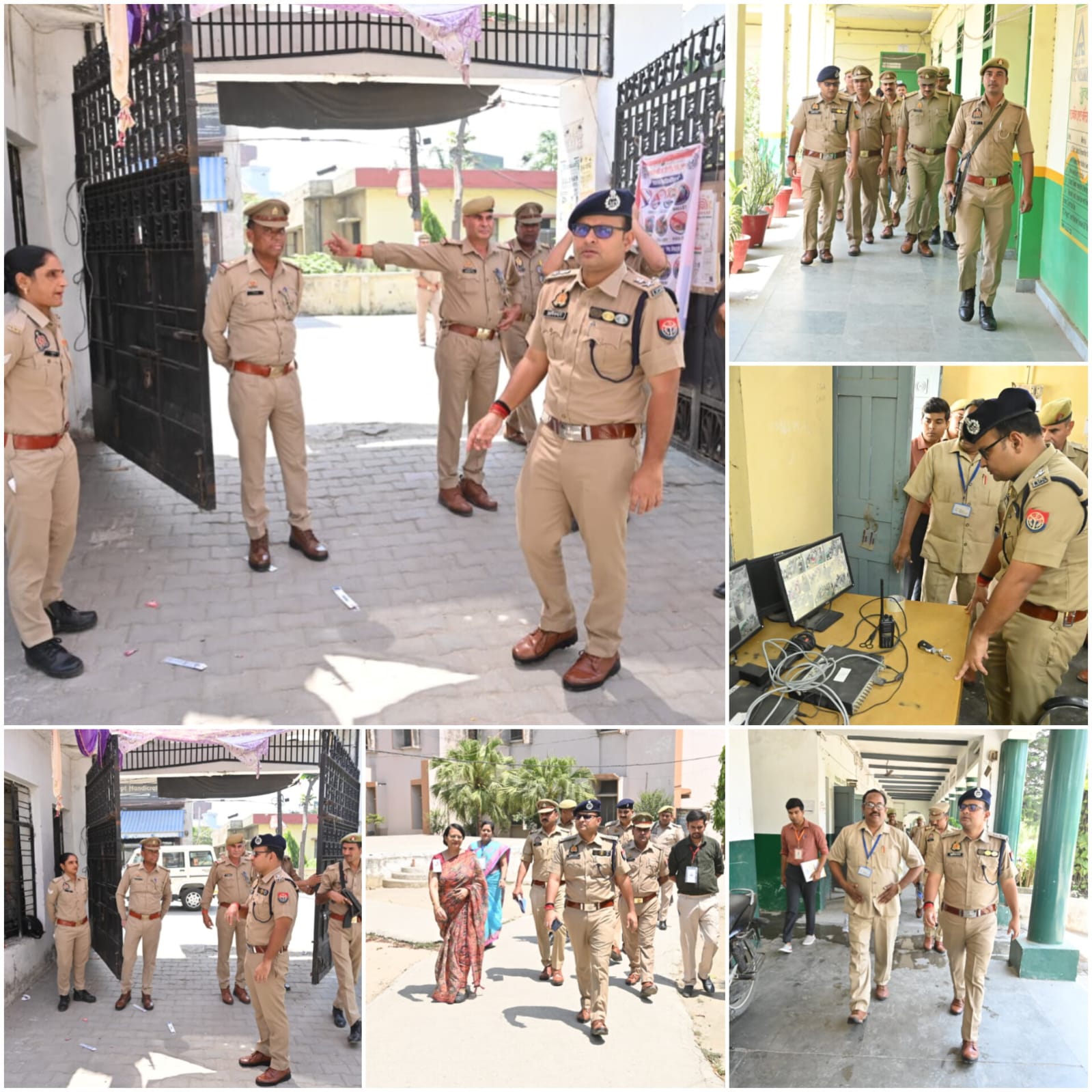 होमगार्ड भर्ती परीक्षा पर प्रशासन की पैनी नजर, एसएसपी अभिनंदन सिंह ने किया परीक्षा केंद्रों का औचक निरीक्षण