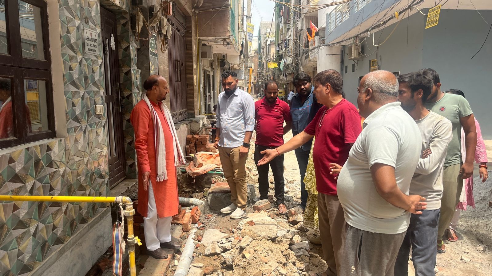 जनता की मांगों को प्राथमिकता दे रहे विधायक पवन शर्मा