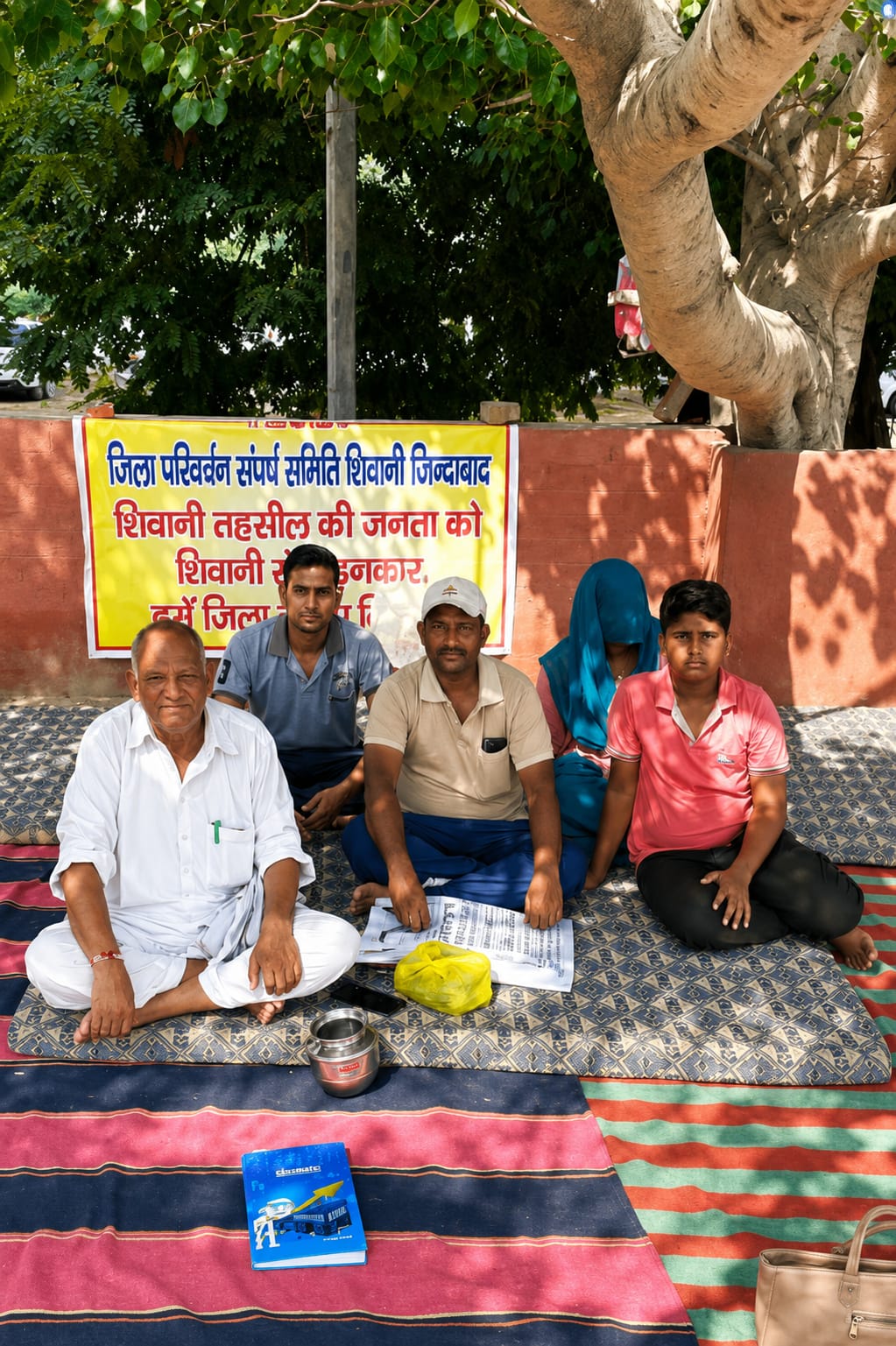 वानी से इंकार, चाहिए जिला हिसार