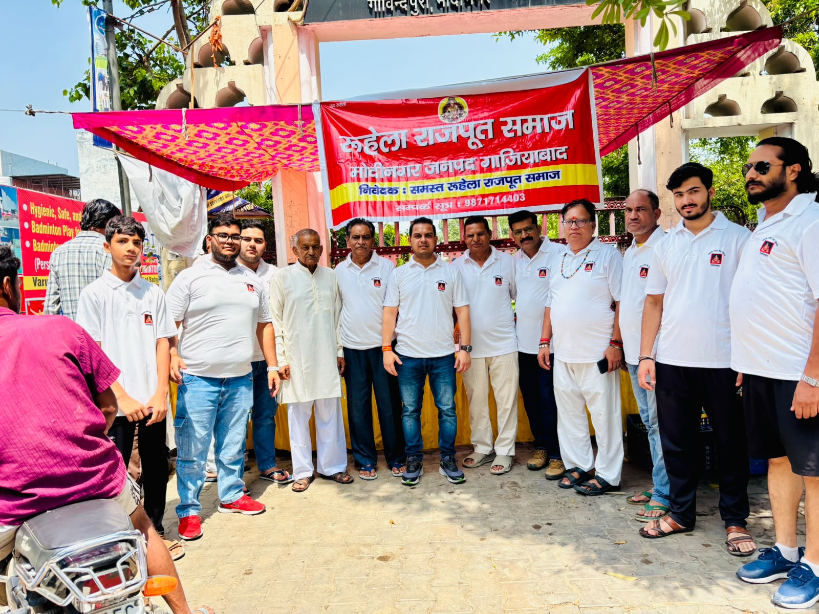 रूहेला राजपूत समाज, मोदीनगर द्वारा मीठा जल वितरण सेवा कार्यक्रम का सफल आयोजन