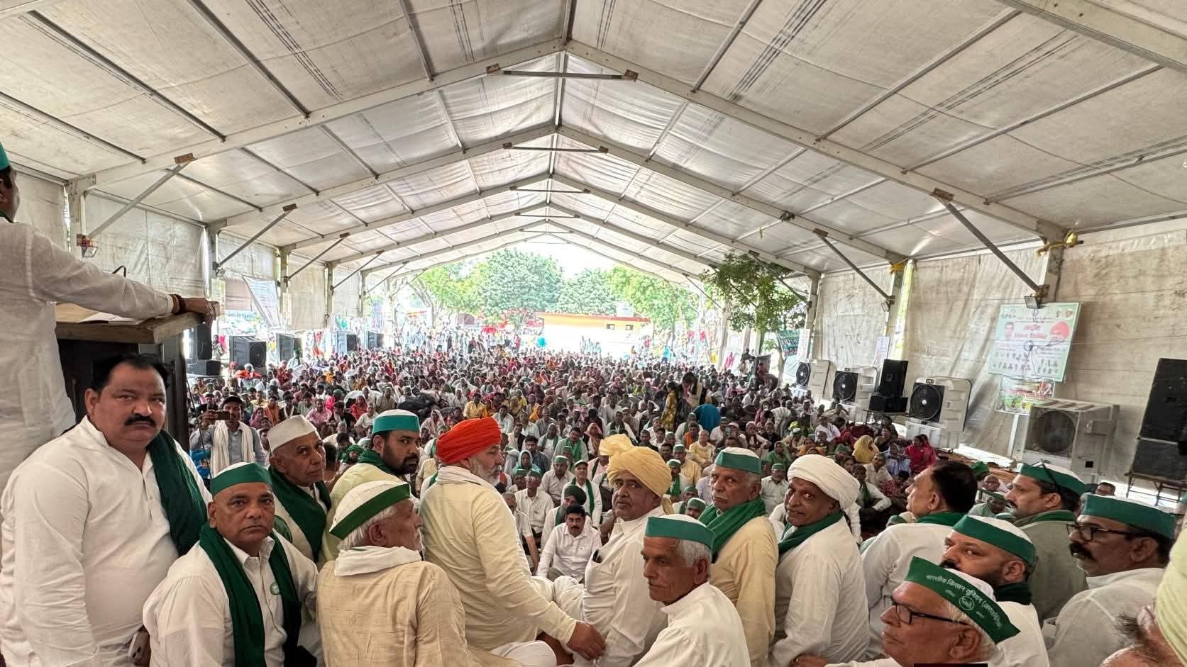 इस देश की आर्थिक रीढ़ ग्रामीण भारत है जिसे हम सबको एकजुटता के साथ सुरक्षित करना होगा क्योंकि आने वाला समय पूंजीवाद का है : राकेश टिकैत