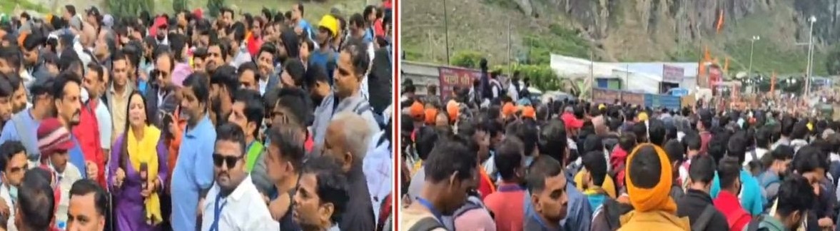 अमरनाथ यात्रा: बिना रजिस्ट्रेशन पहुंचे यात्रियों की भीड़, प्रशासन ने जारी की एडवाइजरी