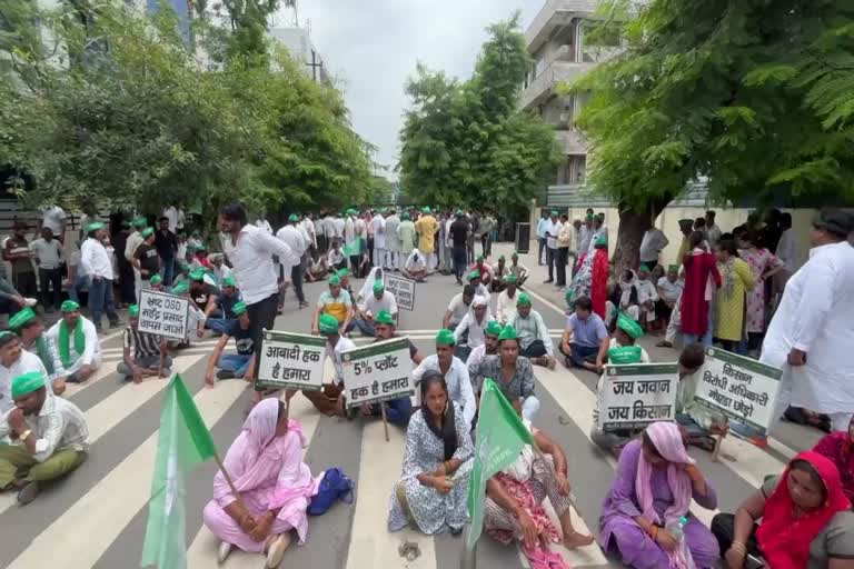 9 सितंबर को ग्रेटर नोएडा प्राधिकरण पर किसानों का हल्ला बोल