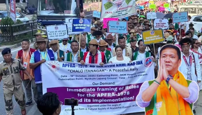 अरुणाचल प्रदेश में मुख्यमंत्री के दौरे से भड़का लोगों का विरोध!