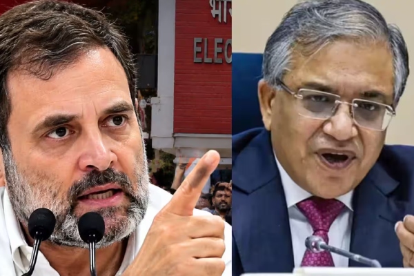 ‘किसी भी राजनीतिक पार्टी से मिलने से ऐतराज नहीं’, राहुल गांधी के आरोपों पर EC की सफाई