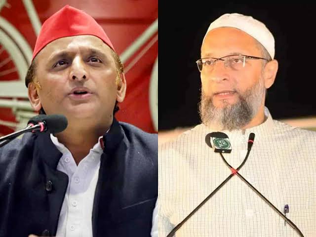 अखिलेश यादव ने ओवैसी को बताया रावण?
