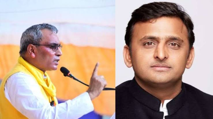 UP: ओपी राजभर-अखिलेश के बीच तू-तू-मैं-मैं, नथवानी, रामगोपाल, INDIA पर भिड़े दोनों नेता