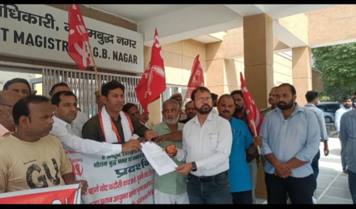 10% विकसित प्लॉट के मुद्दे पर 21 अक्टूबर से यमुना प्राधिकरण पर किसान संघर्ष मोर्चा का महापड़ाव